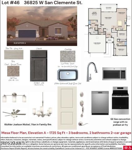 36825 W SAN CLEMENTE Street, Maricopa, AZ 85138