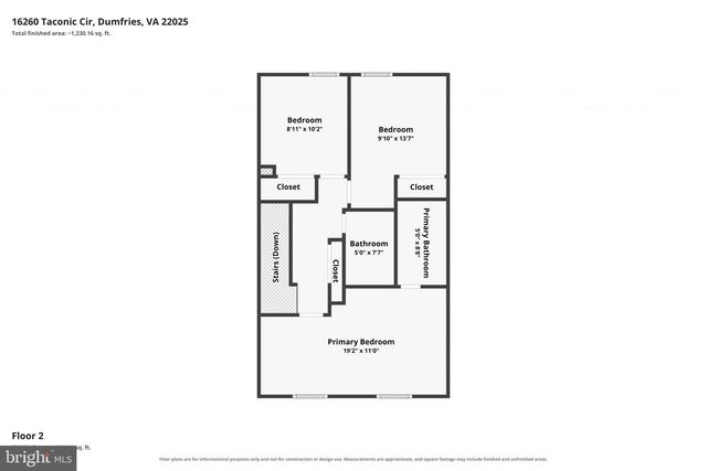 16260 TACONIC CIR, Dumfries, VA 22025