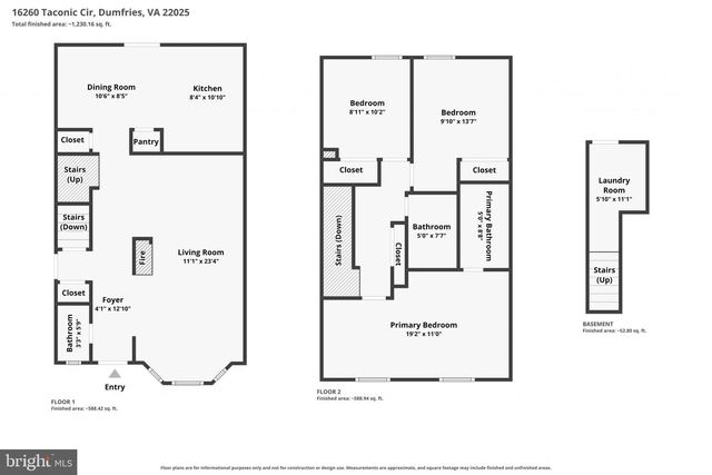 16260 TACONIC CIR, Dumfries, VA 22025