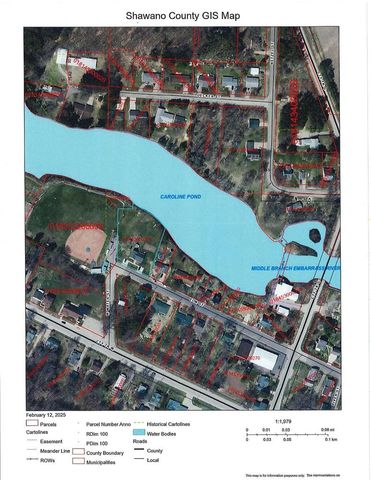 W12796 ELM STREET, Caroline, WI 54928