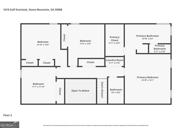 1618 Golf Overlook, Stone Mountain, GA 30088