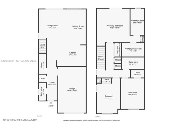 1533 NW 94th Way, Coral Springs, FL 33071