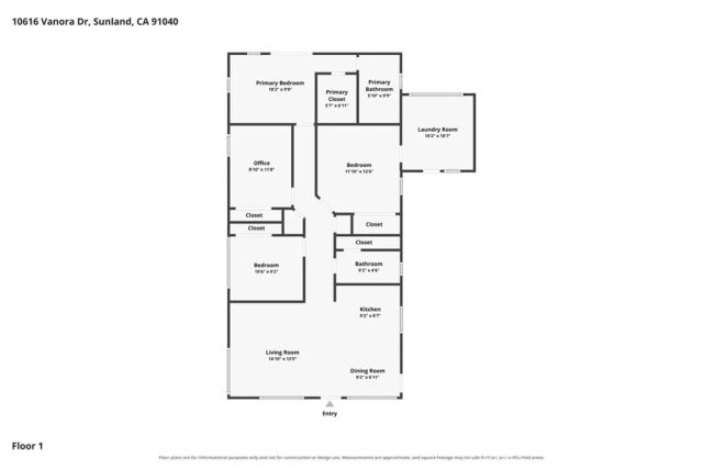 10616 Vanora Drive, Sunland, CA 91040