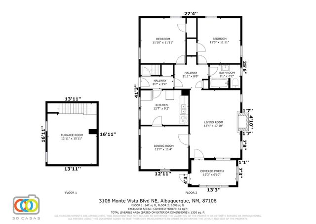 3106 Monte Vista Boulevard NE, Albuquerque, NM 87106