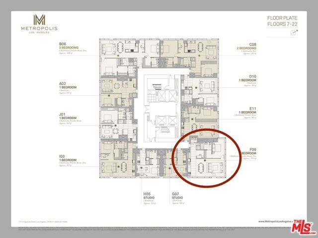 889 Francisco Street 909, Los Angeles, CA 90017