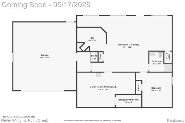 1358 Potomac Drive, Rochester Hills, MI 48306