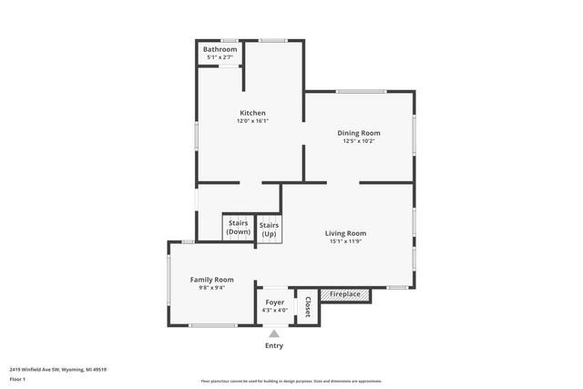 2419 Winfield Avenue Sw, City Of Wyoming, MI 49519