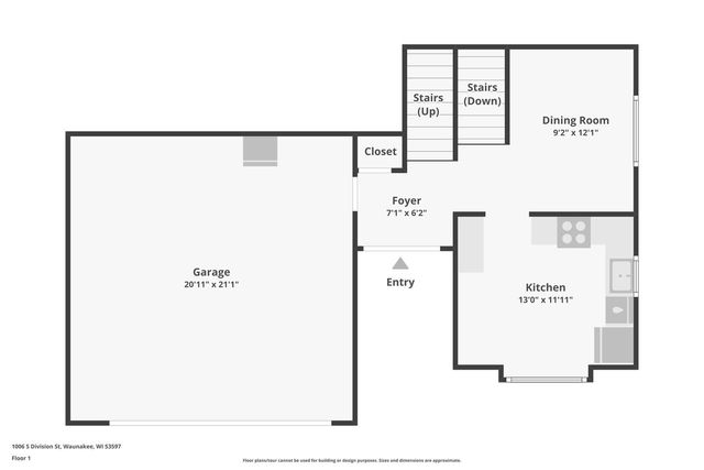 1006 S Division Street, Waunakee, WI 53597