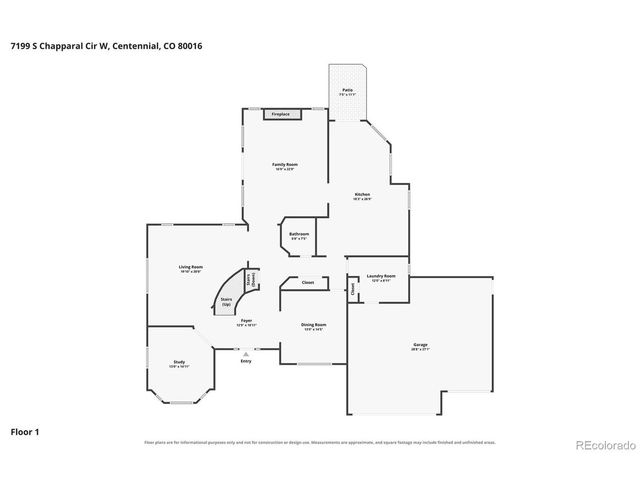 7199 S Chapparal Cir W, Centennial, CO 80016