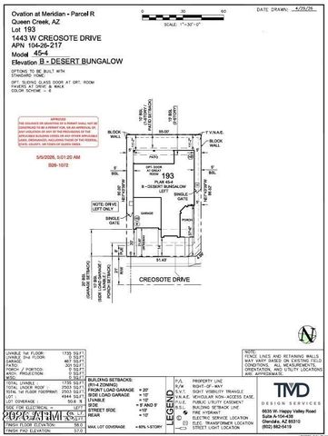 1443 W CREOSOTE Drive, Queen Creek, AZ 85140