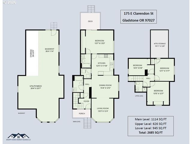 175 E CLARENDON St, Gladstone, OR 97027