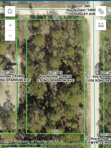 0 Song Sparrow Avenue, Weeki Wachee, FL 34614