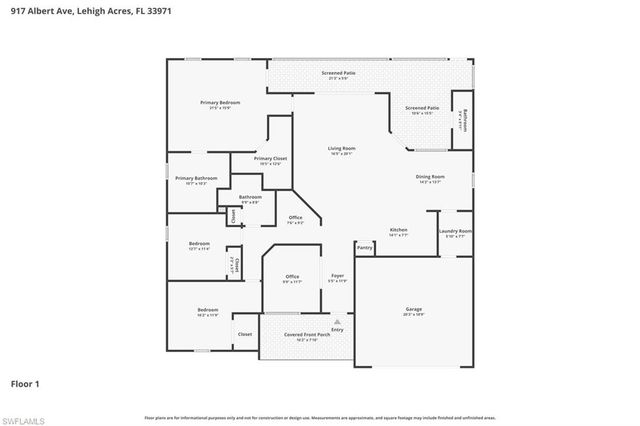 917 Albert AVE, Lehigh Acres, FL 33971