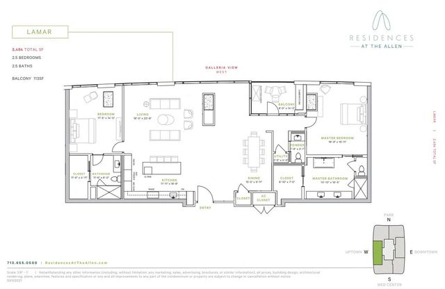 1711 Allen Parkway 2502, Houston, TX 77019