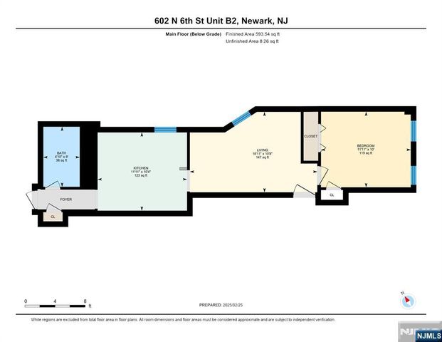 602 N 6th B2, Newark, NJ 07107