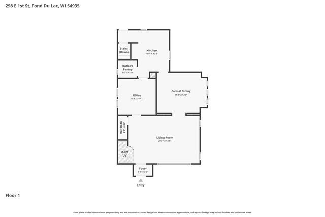 298 E 1ST STREET, Fond Du Lac, WI 54935