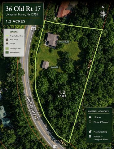 36 Old Route 17, Livingston Manor, NY 12758