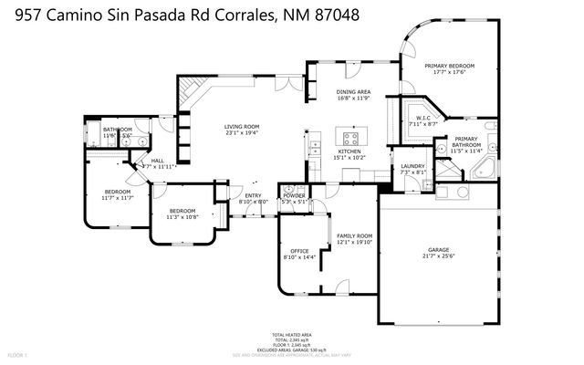 957 Camino Sin Pasada, Corrales, NM 87048