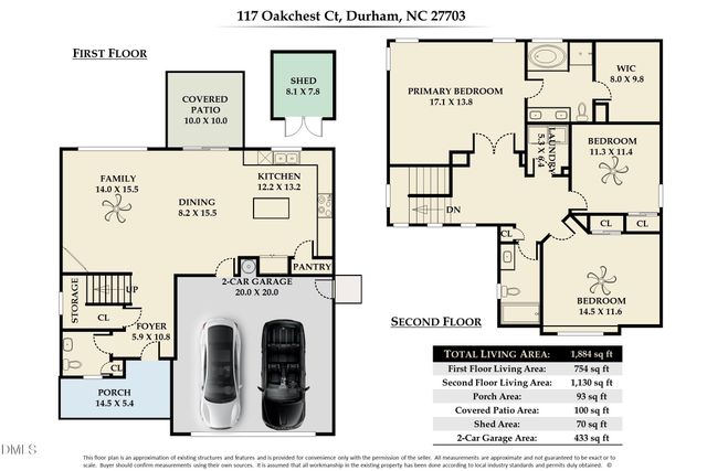117 Oakchest Court, Durham, NC 27703