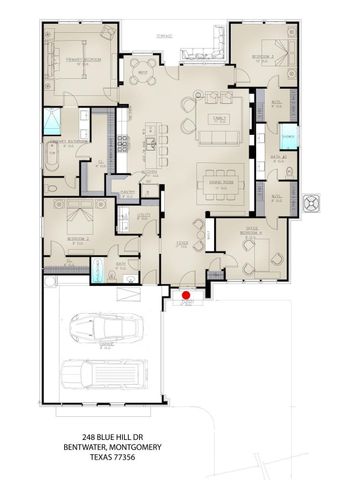 248 Blue Hill Drive, Montgomery, TX 77356