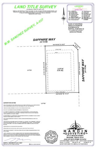0 Sapphire Way, Caney City, TX 75148