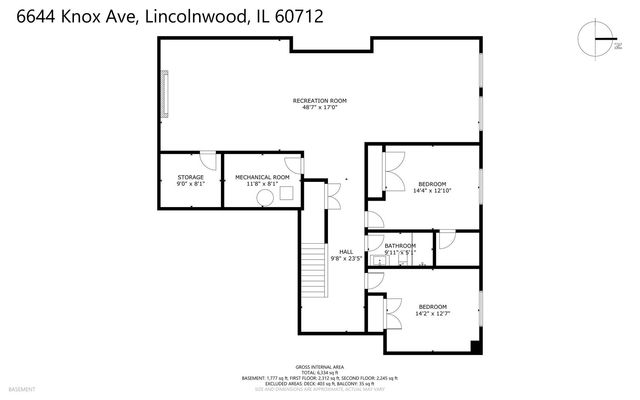 6644 N Knox Avenue, Lincolnwood, IL 60712