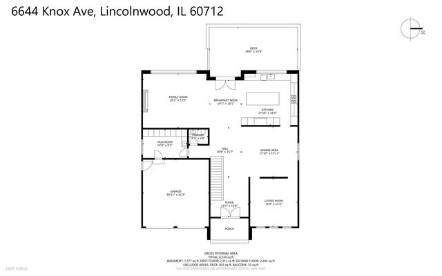 6644 N Knox Avenue, Lincolnwood, IL 60712