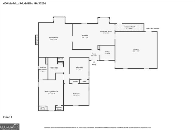 406 Maddox Road, Griffin, GA 30224