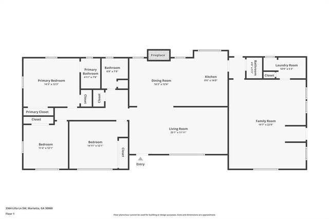 3364 Lilla Lane SW, Marietta, GA 30060