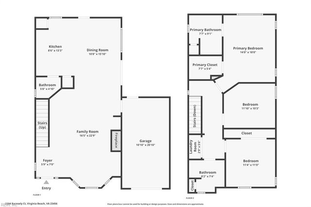 2304 Barnsely CT, Virginia Beach, VA 23456