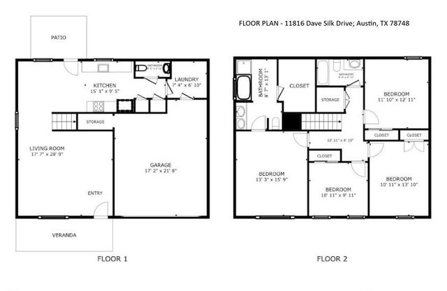 11816 Dave Silk DR, Austin, TX 78748