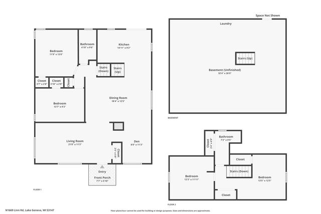 N1669 Linn ROAD, Lake Geneva, WI 53147