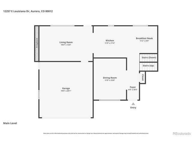 12257 E Louisiana Dr, Aurora, CO 80012