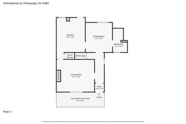 2316 Mission St, South Side, PA 15203