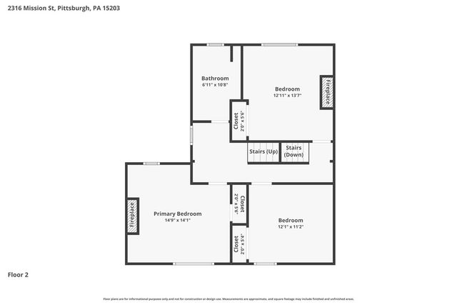 2316 Mission St, South Side, PA 15203