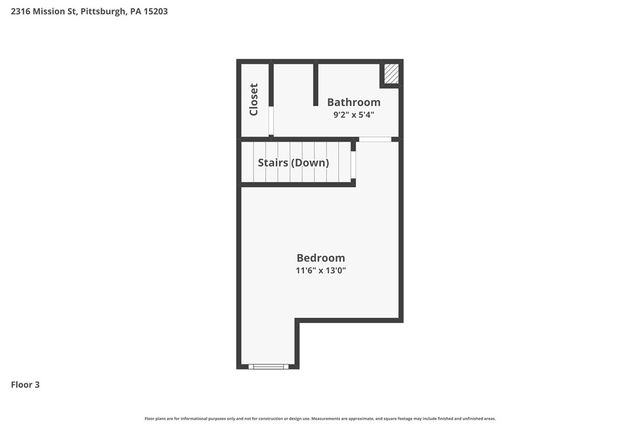 2316 Mission St, South Side, PA 15203