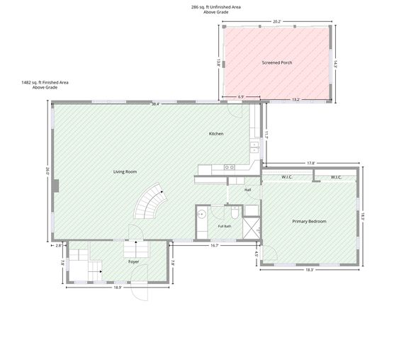 3007 Riverview Drive, Hersey, MI 49639