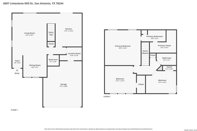 6007 LIMESTONE MILL DR, San Antonio, TX 78244