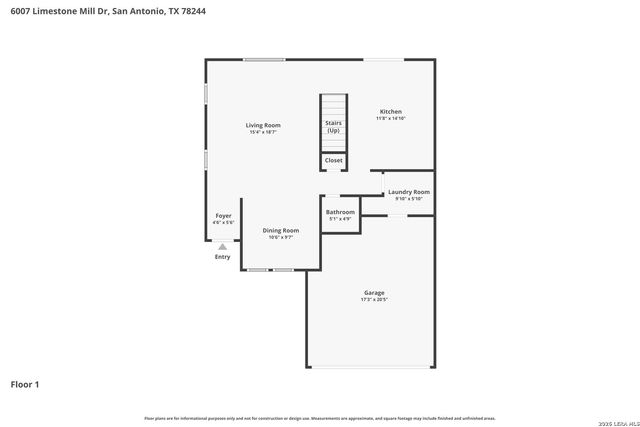 6007 LIMESTONE MILL DR, San Antonio, TX 78244