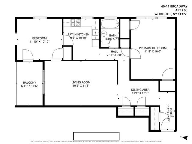 6011 Broadway Apt 3C, New York City, NY 11377