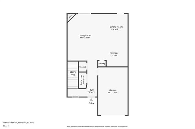 111 Princeton Avenue, Adairsville, GA 30103