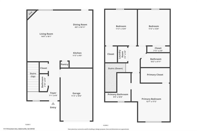 111 Princeton Avenue, Adairsville, GA 30103