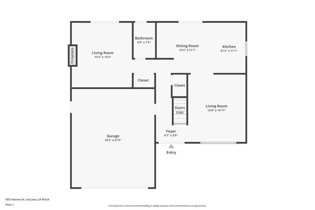 1631 Noreen Drive, San Jose, CA 95124