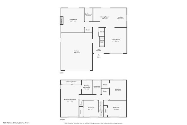 1631 Noreen Drive, San Jose, CA 95124