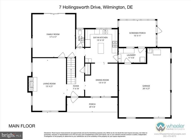 7 HOLLINGSWORTH DR, Wilmington, DE 19807