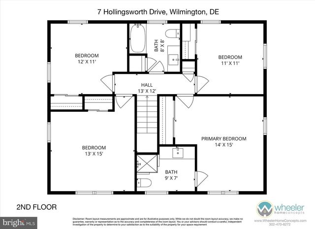 7 HOLLINGSWORTH DR, Wilmington, DE 19807