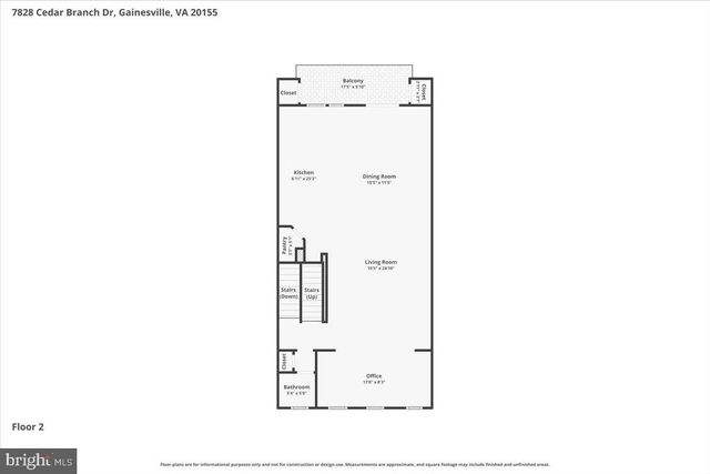 7828 CEDAR BRANCH DR, Gainesville, VA 20155