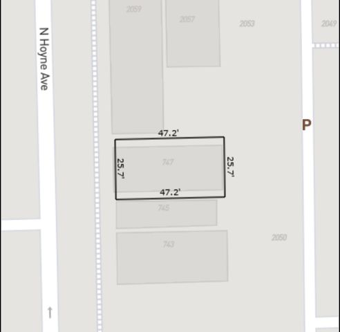 747 N HOYNE Avenue, Chicago, IL 60612