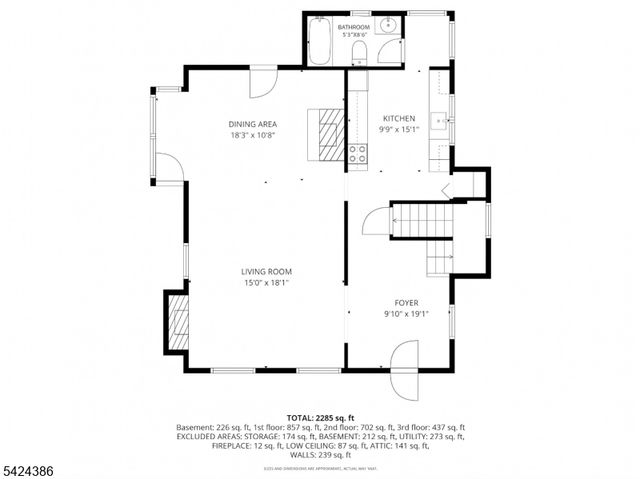 5 Willow St, Cranford Twp., NJ 07016