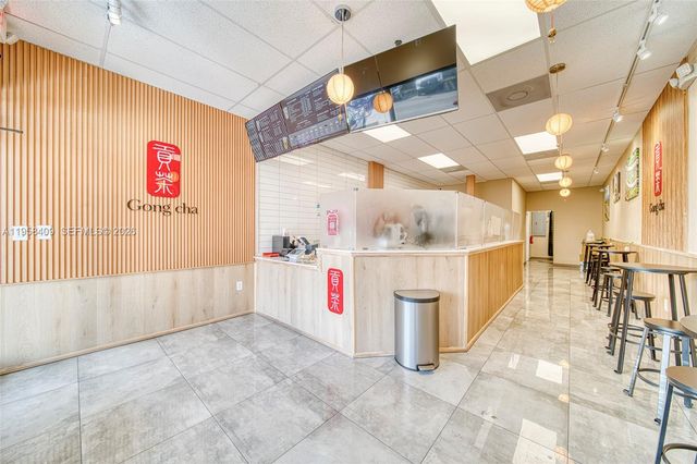 Boba Tea Restaurant For Sale In Flagler Street, Miami, FL 33174